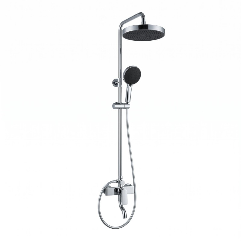 Exposed Brass Shower Set