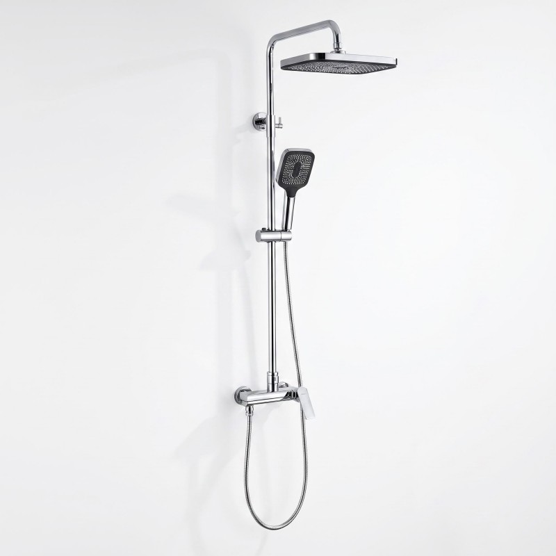 Exposed Brass Thermostatic Shower Set