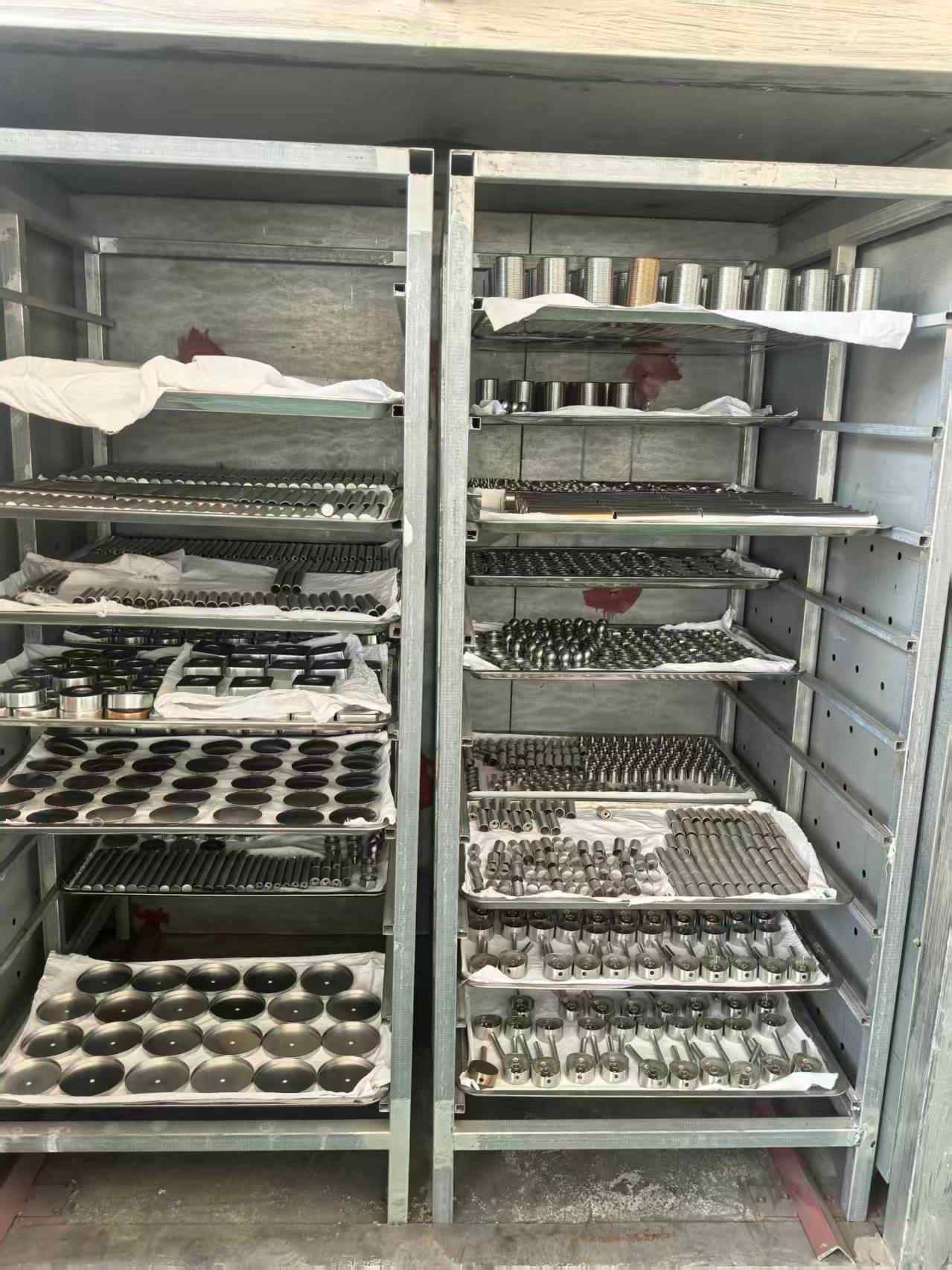 Vacuum PVD coating finish samples for faucets