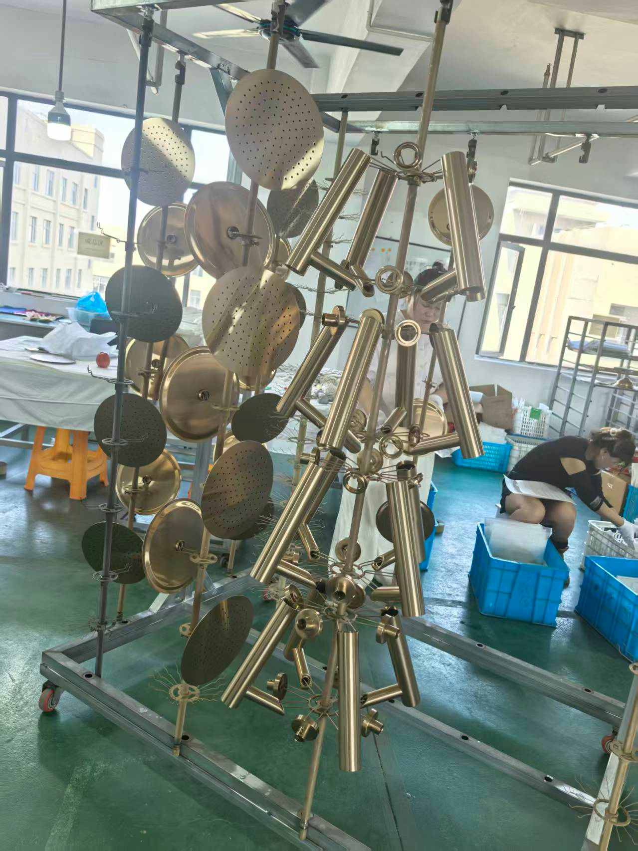 Titanium gold and other decorative faucet finishes