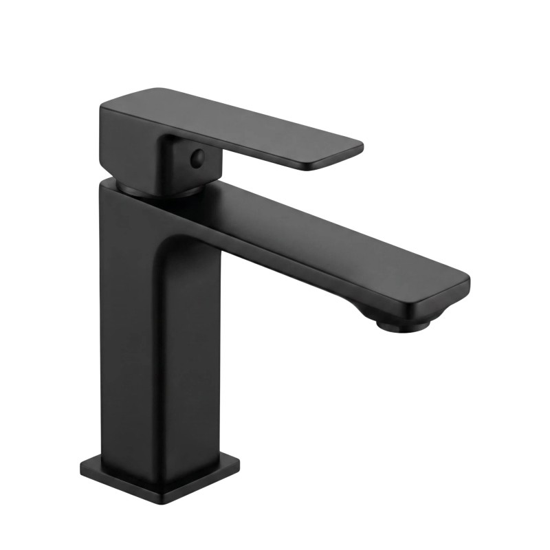 Single-Handle Brass Bathroom Faucet
