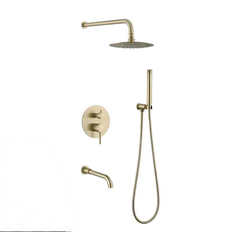 Three-Function Built-in Shower System